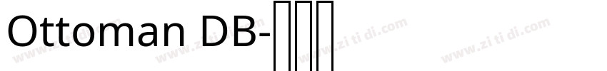 Ottoman DB字体转换